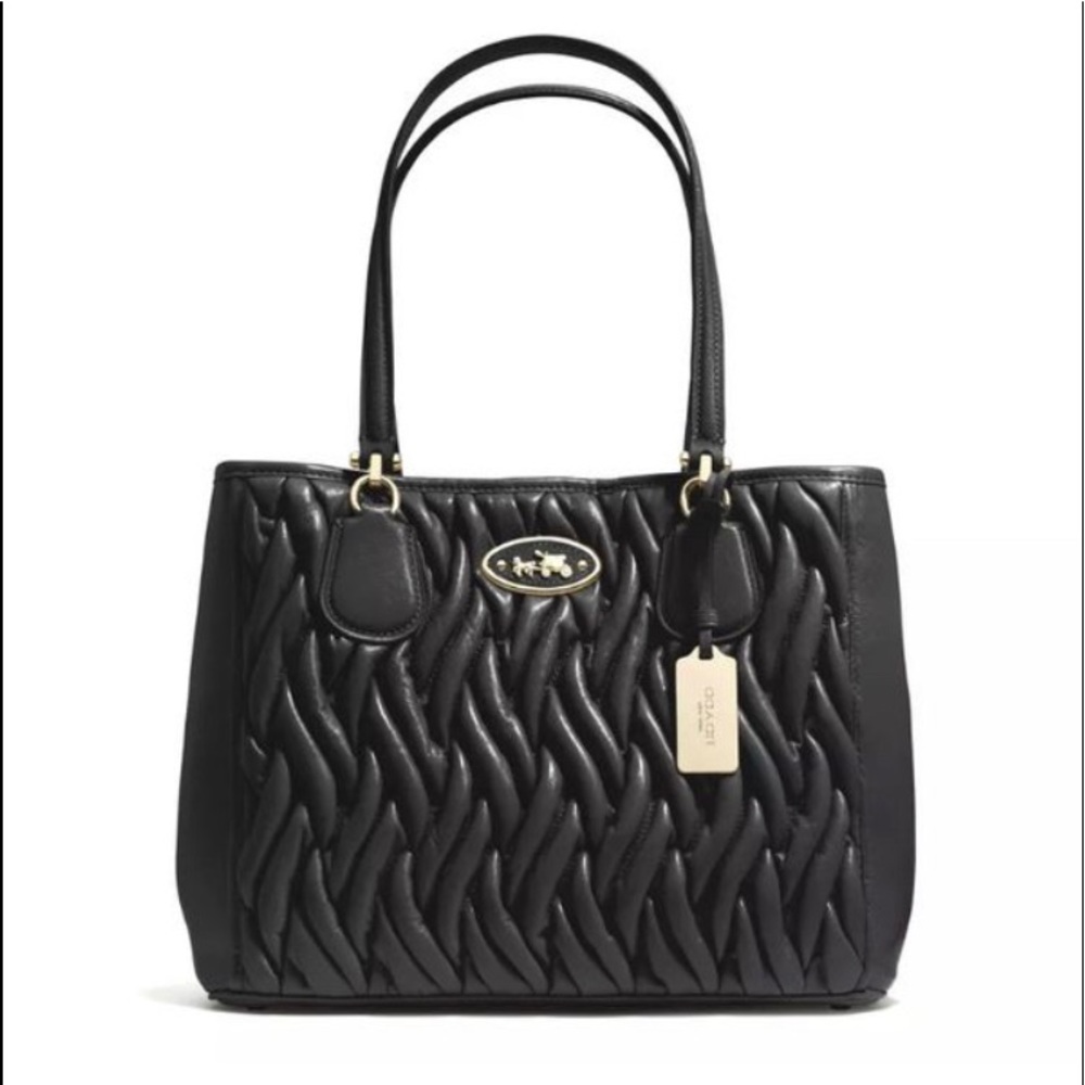 PRICE DROP TODAY Coach KITT twisted leather l